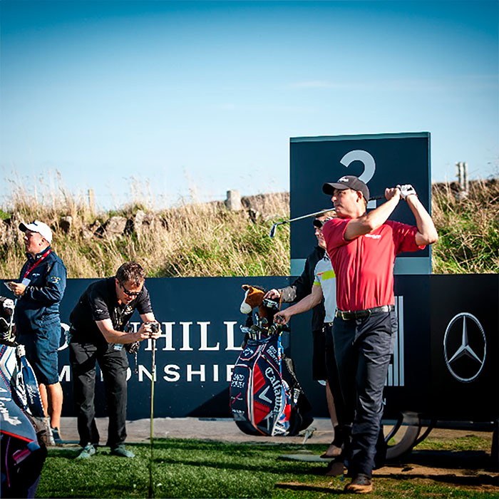 Jonathan Wallett with David Howell